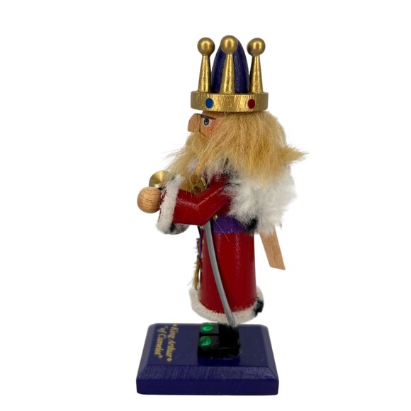 Steinbach King Arthur Collectible Wood Mini Nutcracker Limited Edition Camelot - Picture 6 of 10
